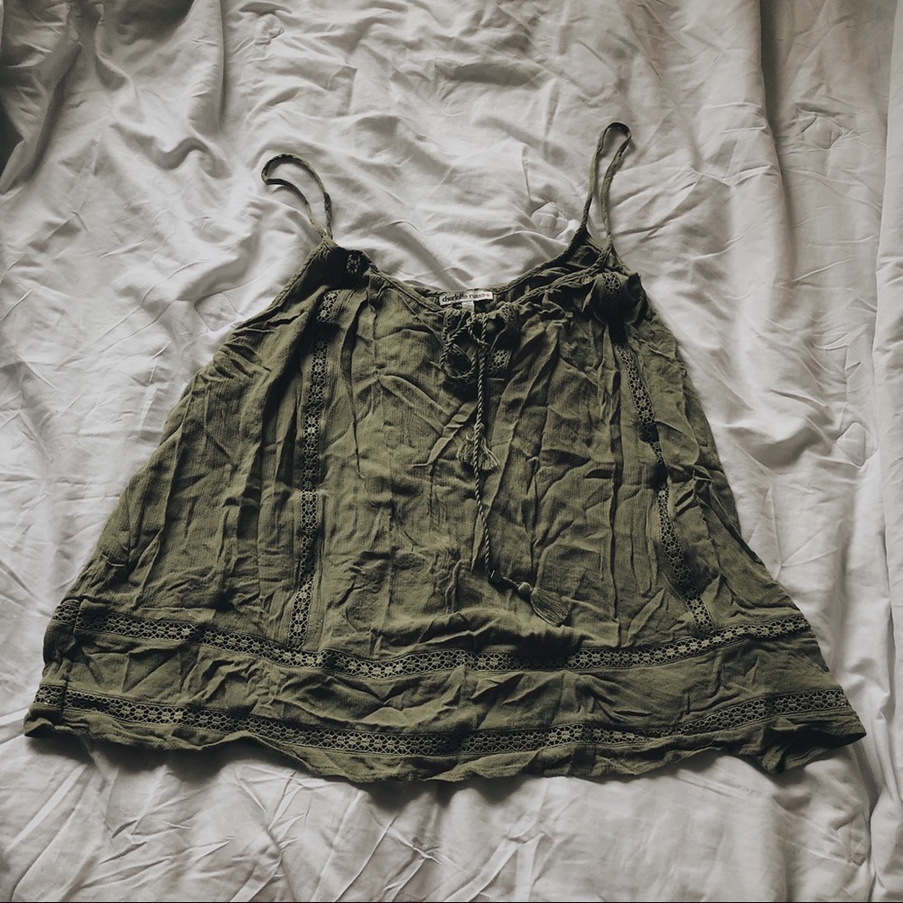 Green Tank Top